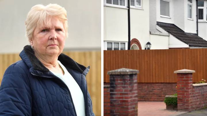 Furious woman has to pay £300 to remove fence after neighbours complained it 'blocked the view'