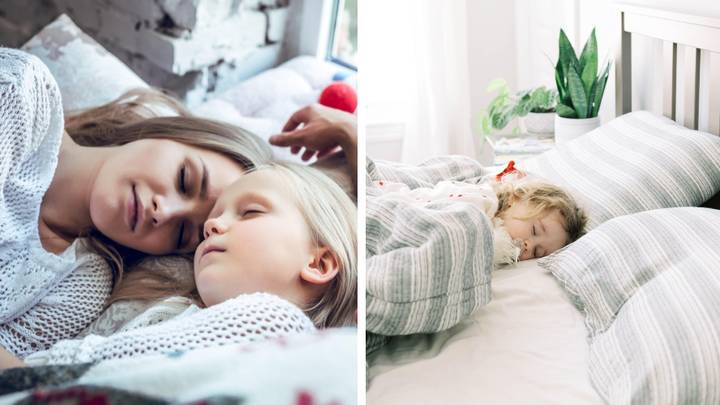 Mum praised for letting daughter sleep in bed with her
