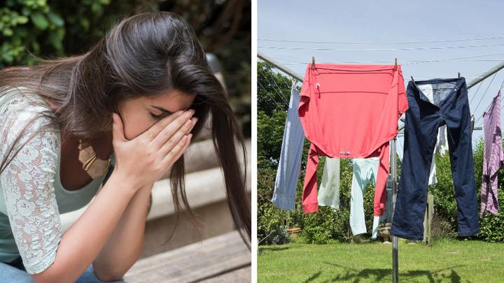 Mum stunned after neighbour complained that laundry on washing line was 'ruining her view'