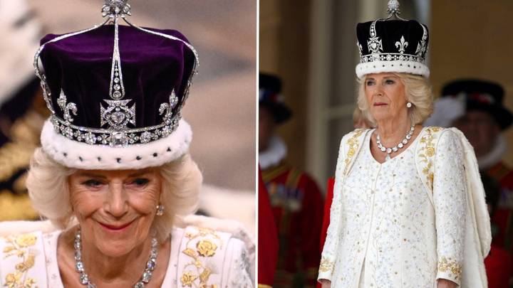 Queen Camilla had secret names embroidered on her Coronation dress
