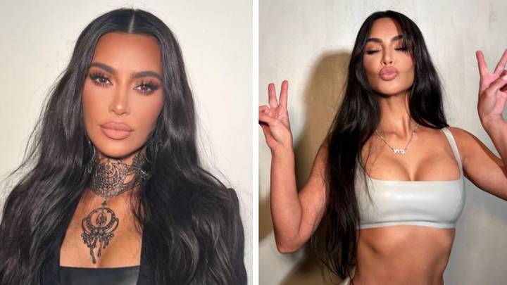 Fans debate Kim Kardashian's Instagram after photos of her 'unedited face' are exposed