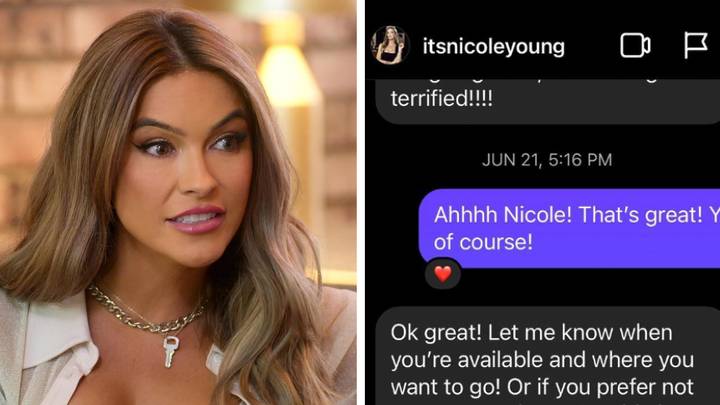 Selling Sunset's Chrishell Stause exposes Nicole Young's text messages