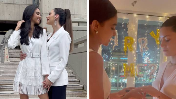 Miss Argentina and Miss Puerto Rico announce they're now married