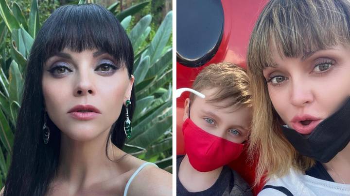 Christina Ricci admits eight-year-old son still sleeps in same bed as her