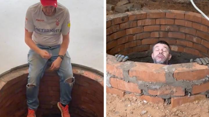 Couple discover ancient well hidden under their kitchen
