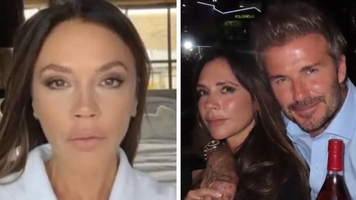 Victoria Beckham says David has never seen her without eyebrows despite ...