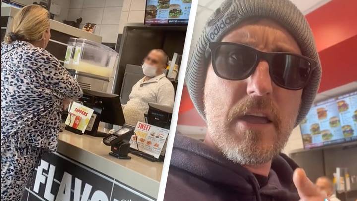 Man praised for defending fast food worker after filming angry customer yelling at them over sauce