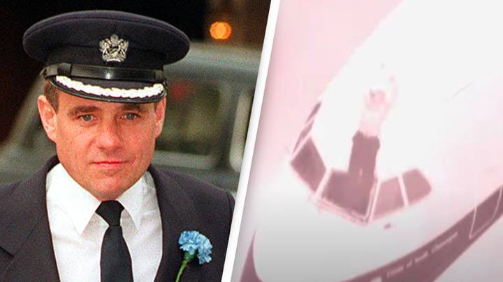 Pilot saved from death at 23,000 ft by crew ‘grabbing legs’