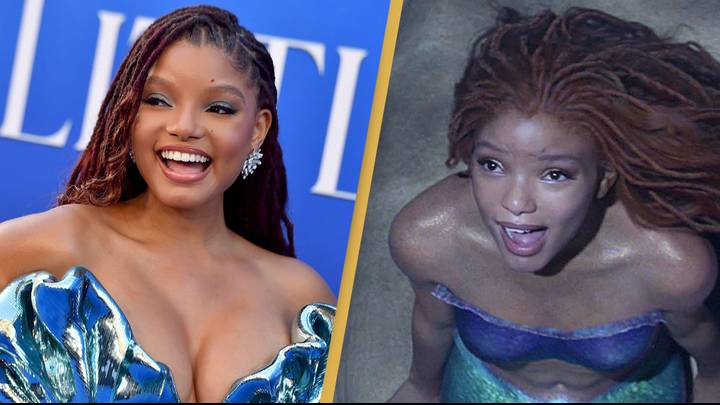 Halle Bailey believed it was important to keep her natural hair while playing redhead Ariel in The Little Mermaid