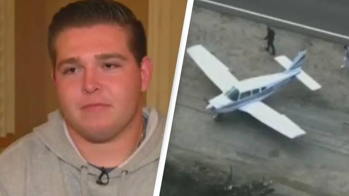 Teenage pilot had to 'tune out' grandma crying in the back of plane to make emergency landing