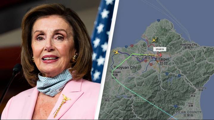 Nancy Pelosi's Flight To Taiwan Was Tracked By 16 Million People