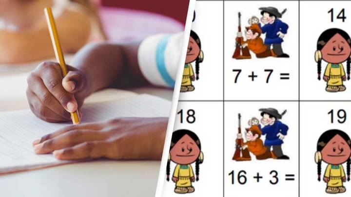 Parents outraged by 'offensive' homework given to first grade students by school