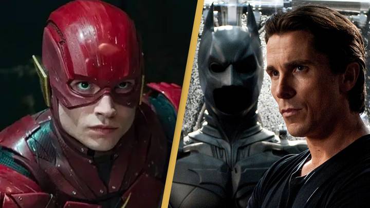 Fans are convinced Christian Bale appeared in The Flash trailer