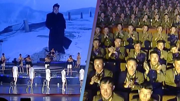 World News: Surreal footage shows what a pop concert in North Korea