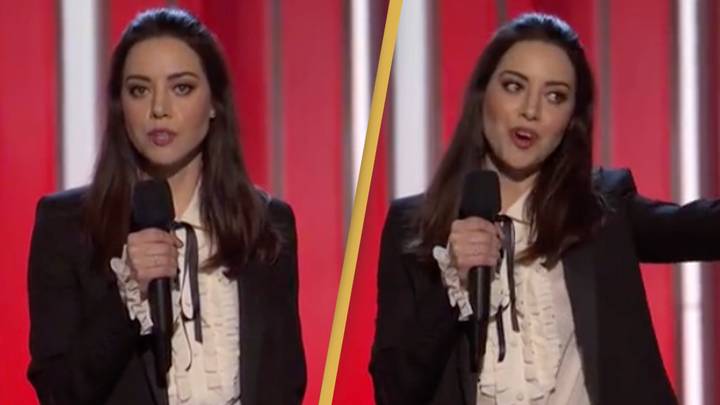 Aubrey Plaza is being praised for how she handled racism at awards ceremony