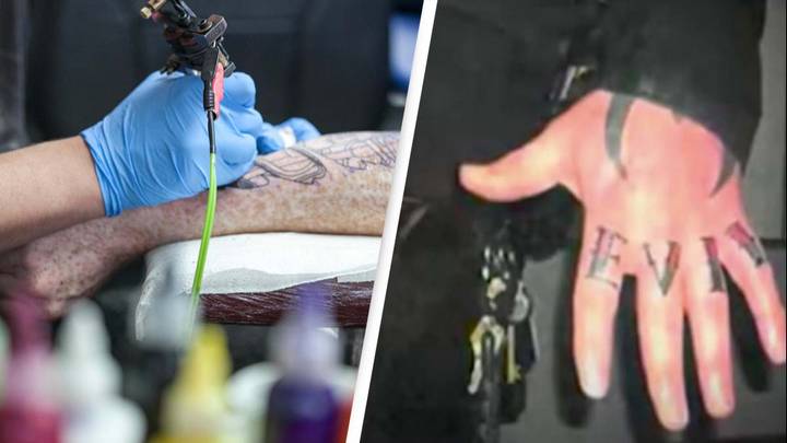 Police Officer Fired After Getting 'Pure Evil' Tattoo
