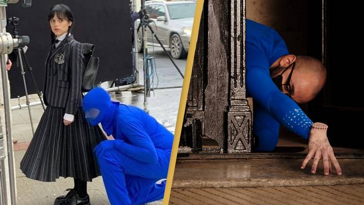 Wednesday Filming Viewers are shocked at how they filmed Thing's scenes for Netflix's ...