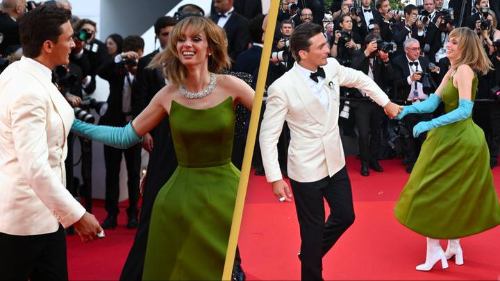 Maya Hawke leaves people baffled as she pirouettes down red carpet at Cannes