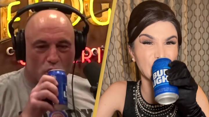 Joe Rogan Sip Joe Rogan sips Bud Light and says it's crazy people are upset about ...