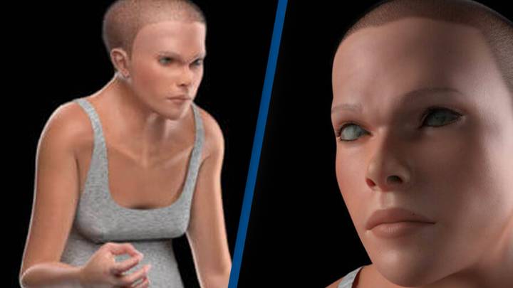 Designer creates image of future human with hunchback and claw hands ...