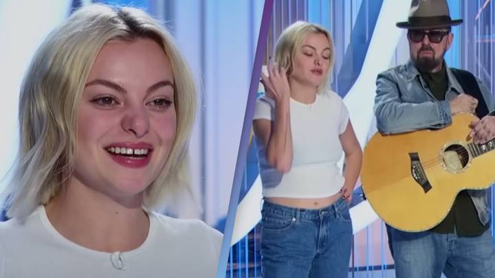 Viewers shocked as American Idol contestant appears with her 80s music legend dad