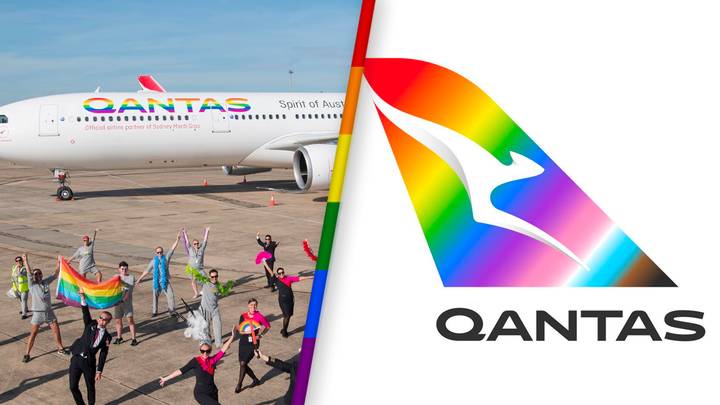 People say they will never fly with Qantas again because the company changed their logo on Facebook