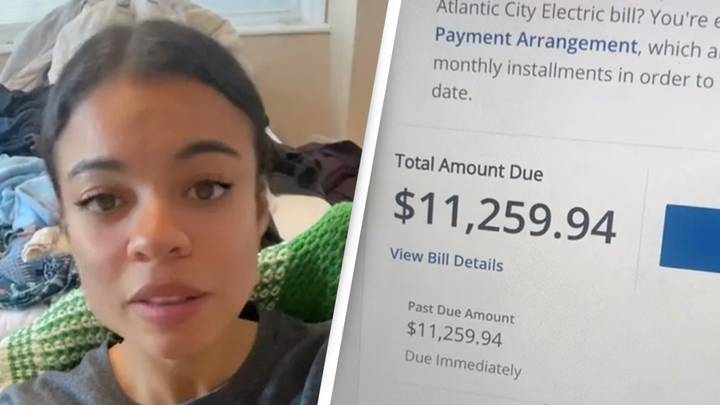 Woman shows her electric bill for over $11,000 and people are completely shocked