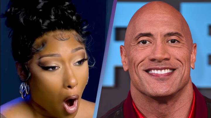 Megan Thee Stallion reacts to Dwayne Johnson saying he’d like to be her pet