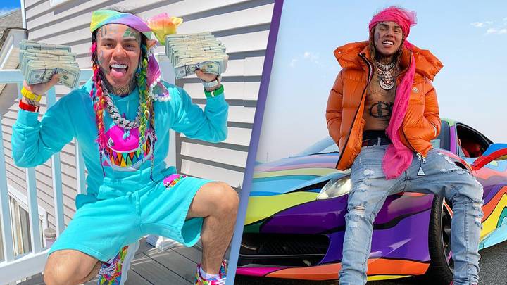 Tekashi 6ix9ine gets rushed to hospital after being beaten by group of men at gym sauna