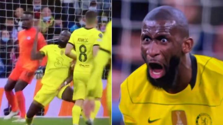 Antonio Rudiger Was Absolutely Fuming With N'Golo Kante After Mistake Against Real Madrid