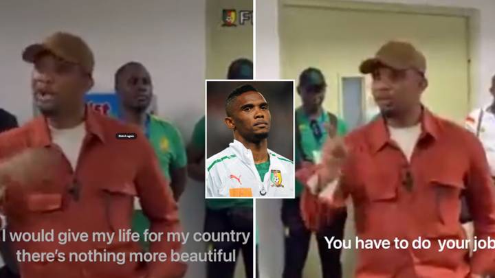 Samuel Eto’o Threatens To Play Children During Passionate Speech Despite Cameroon Win