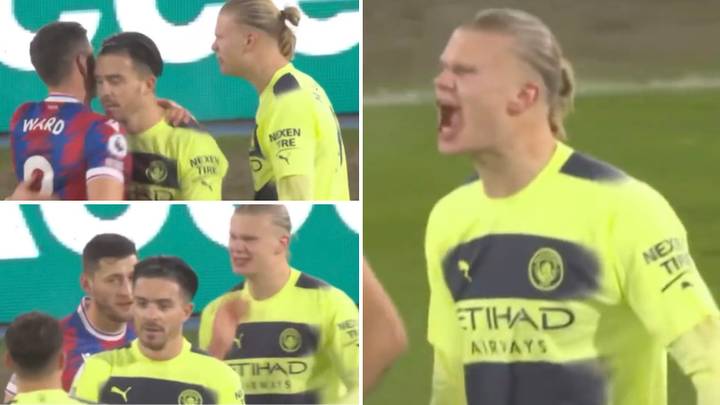 Man City star Erling Haaland convinced fans that he 'malfunctioned' after thinking Joel Ward was his teammate
