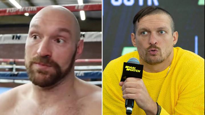 Footage of Tyson Fury claiming he won't fight 'foreigner' Oleksandr Usyk re-emerges