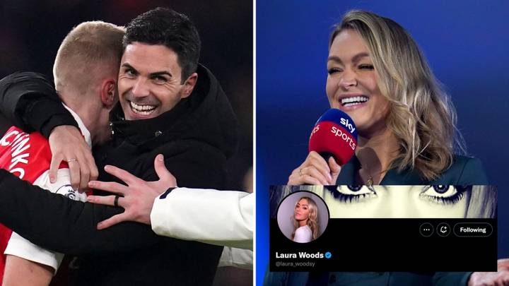 Laura Woods savagely ends Tottenham fan after trolling her over Arsenal's sensational win vs Manchester United