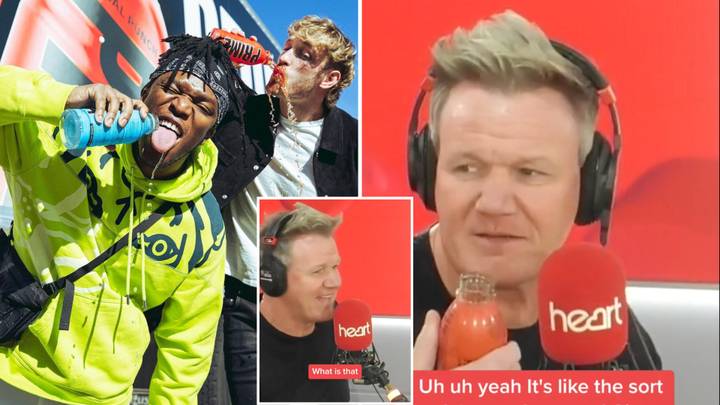 Logan Ramsay Watch Gordon Ramsay finally try KSI and Logan Paul's Prime energy drink ...