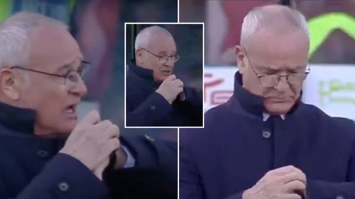Fans are in awe after finding out why Claudio Ranieri speaks to his smartwatch during games