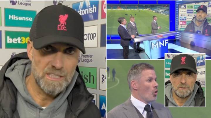 Jurgen Klopp immediately reacts to Jamie Carragher's key analysis from Liverpool's thumping win vs Leeds