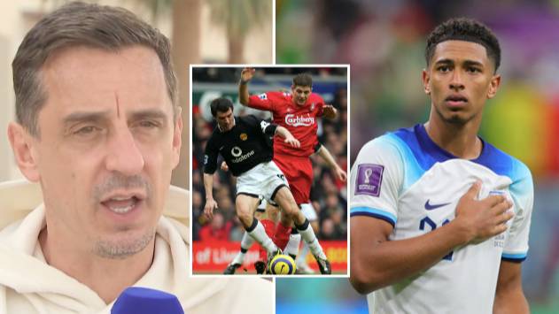 Gary Neville compares Jude Bellingham to Roy Keane and Steven Gerrard after England World Cup masterclass