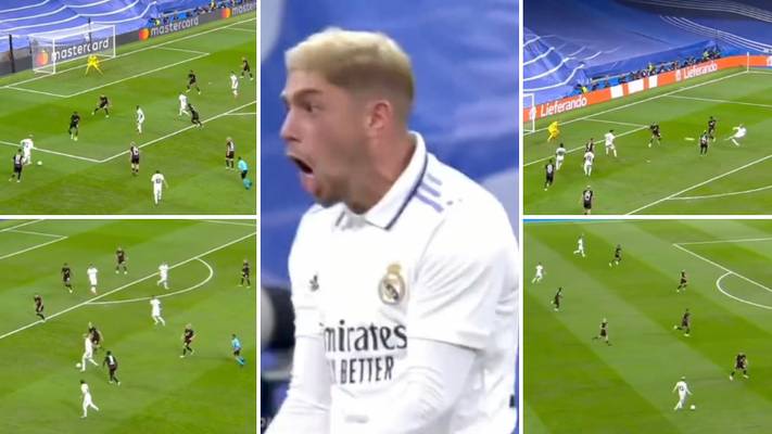 Federico Valverde was the star of the show for Real Madrid against RB Leipzig, he was unplayable