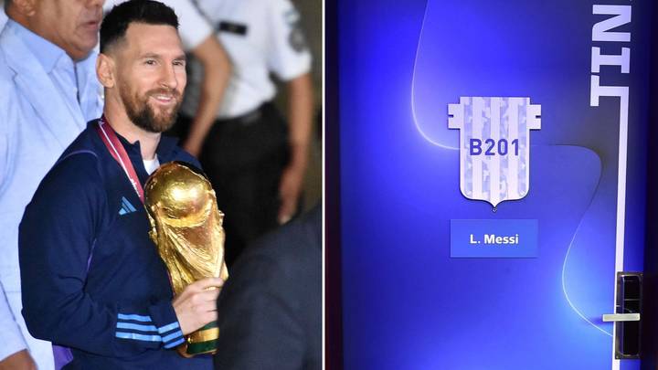 The room Lionel Messi stayed in during the World Cup will become a museum