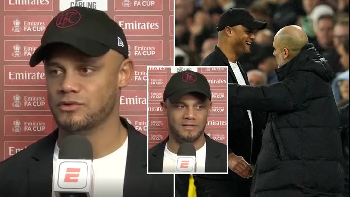 Vincent Kompany's comment after Burnley got thrashed 6-0 by Man City proves he's an elite coach