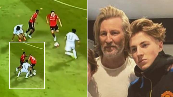 Robbie Savage Brilliantly Reacts To Seeing His Son Do A 'Maradona Turn' On Mohamed Salah