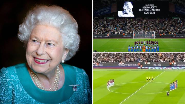 West Ham fans sing national anthem instead of minute's silence for the Queen
