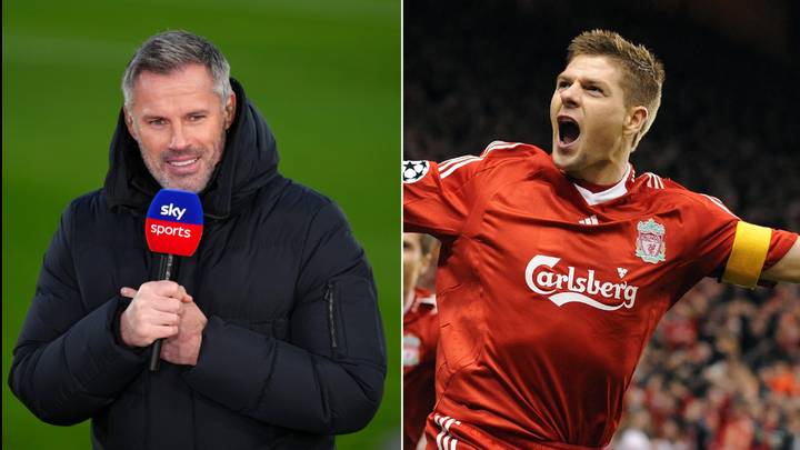 Liverpool legend Jamie Carragher silences Steven Gerrard haters with Lionel Messi picture