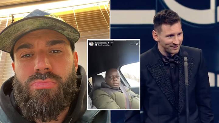 Karim Benzema posts cryptic Instagram story, just minutes after Lionel Messi lifted FIFA Best award