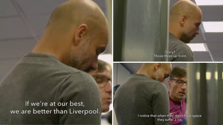 Pep Guardiola once revealed how Liverpool’s front three of Salah, Firmino and Mane scared him