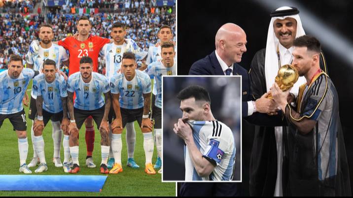 FIFA decide Argentina still aren't the best team in the world despite winning the World Cup