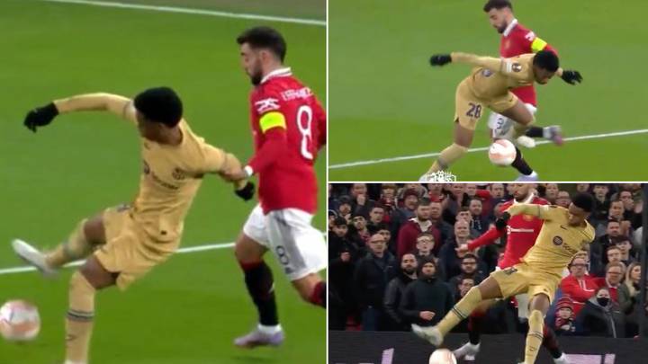 Foul Stack Man Utd fans think Barcelona were given the softest penalty of the ...