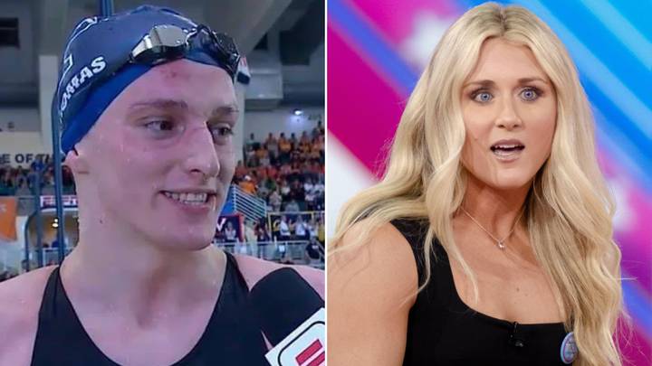 College athletes 'exposed to male genitalia' after being forced to share locker room with trans swimmer Lia Thomas