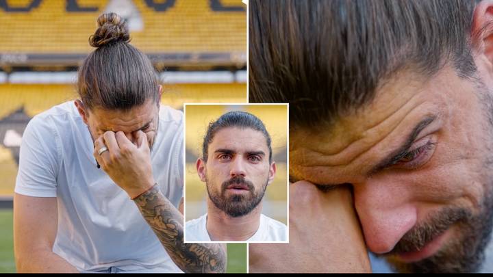 Ruben Null Ruben Neves in floods of tears as he says goodbye to Wolves in ...